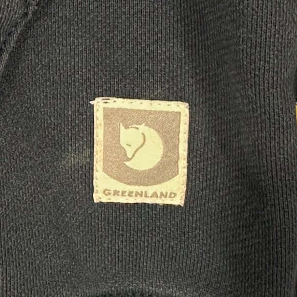 Fjallraven Greenland Full Zip Hoodie Size Small Navy Blue - Picture 2 of 10